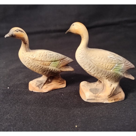 Duck Salt & Pepper Shakers Sets 2 Pairs Vintage Waterfowl Retro Kitchenware - Picture 5 of 16